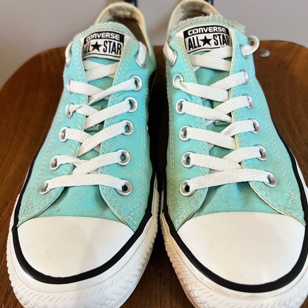 Converse Turquoise Sneakers - Picture 3 of 11
